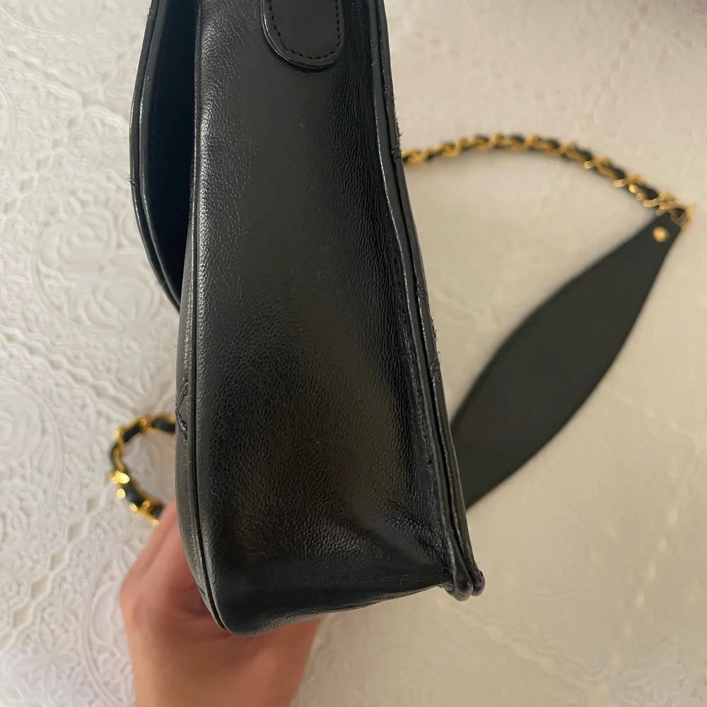 SOLD Chanel XL CC Single Flap Bag Vintage - Picture 10 of 14
